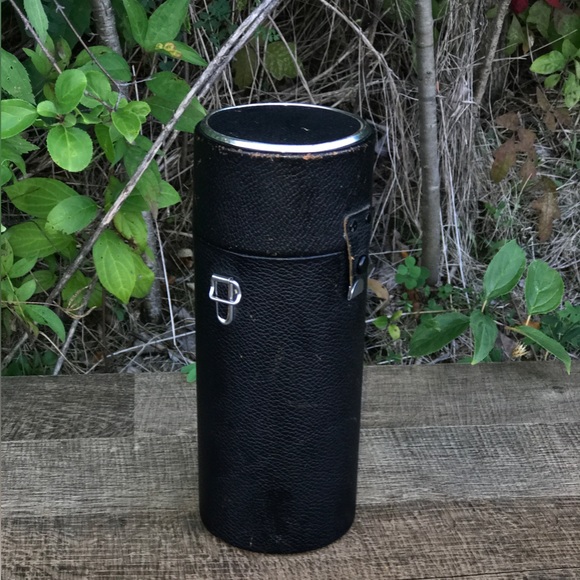 1970s Vintage Black VIVITAR Hinged Lid Foam Lined Camera Lens Carrying Case - Picture 8 of 15